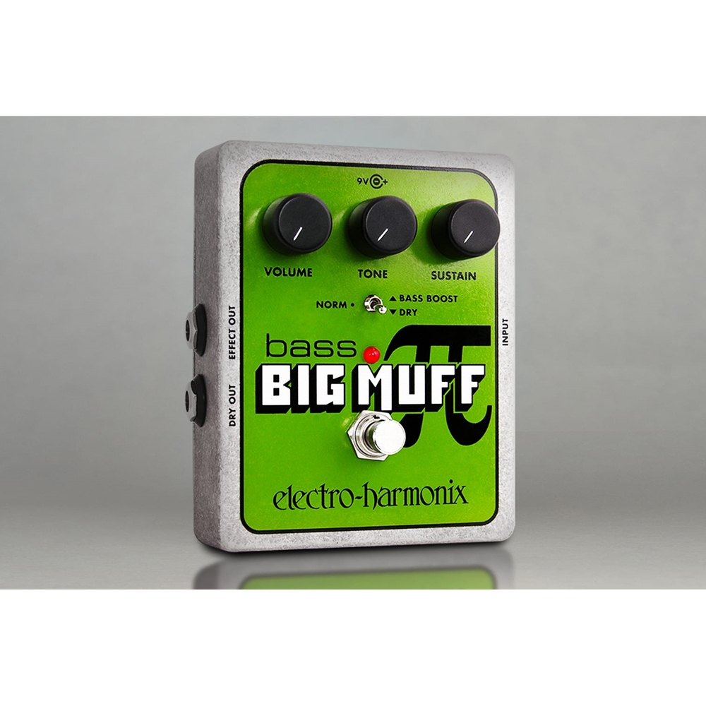 Electro-Harmonix BASS BIG MUFF PL Fuzz Distortion / Sustainer Guitar Effects Pedal